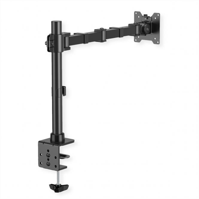 LCD-Arm, Trägerstange, 4 Gelenke, Tischmontage, 17-49 Zoll, bis 20kg 