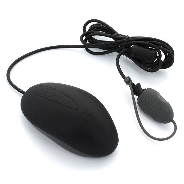 Optical SSM3, Souris USB noire étanche 