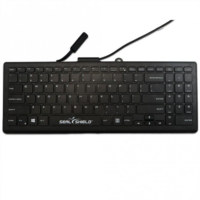 Tastatur Cleanwipe Pro Black, SSKSV101PRO-DE 