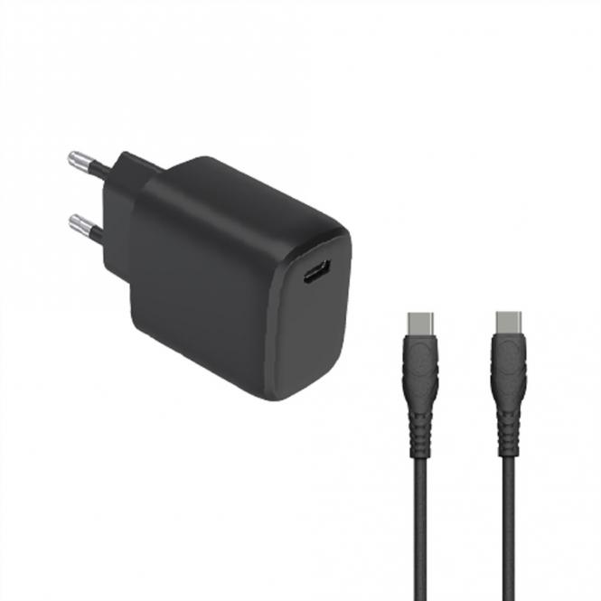 BIO-CTC-25W Chargeur USB-C + câble USB-C 