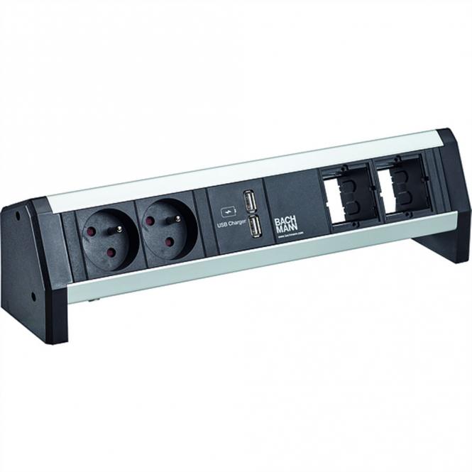 DESK 2xUTE 1xUSB Doppel Charger 2xTyp A 