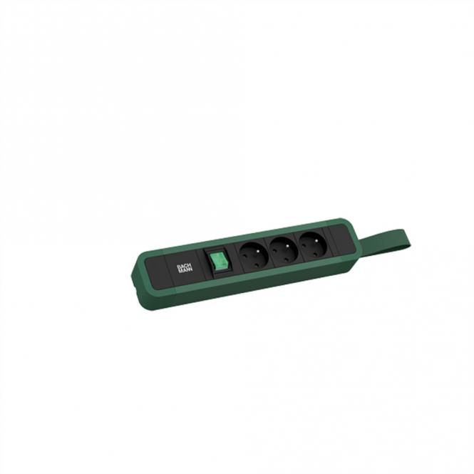 PRIMO 2 3xUTE 1xinterrupteur avec boucle 2,0m CEE7/7 RAL6028 