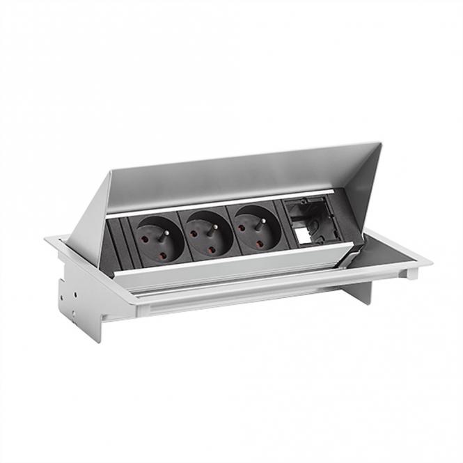 CONEO Set 3xUTE 1xCM 0,2m GST18 weissaluminium 