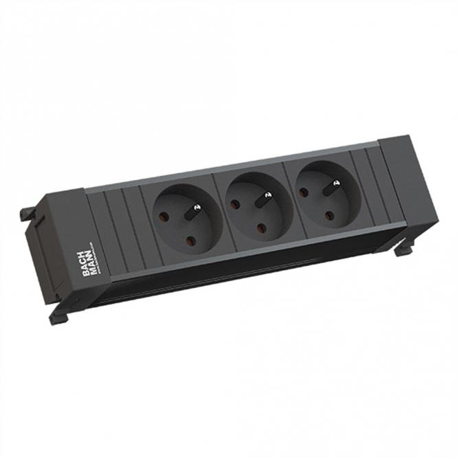 POWER FRAME 3xUTE kurz Kunststoffprofil schwarz 