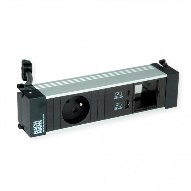 POWER FRAME S 1xUTE 1xCM 1xUSB A/C 22W 0,2m GST18 