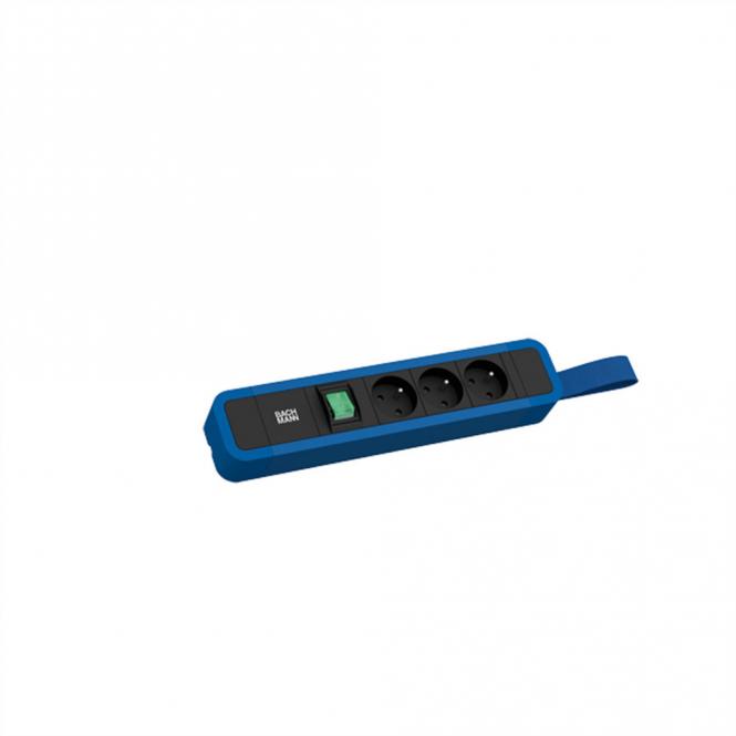 PRIMO 2 3xUTE 1xinterrupteur avec boucle 2m CEE7/7 RAL5010 