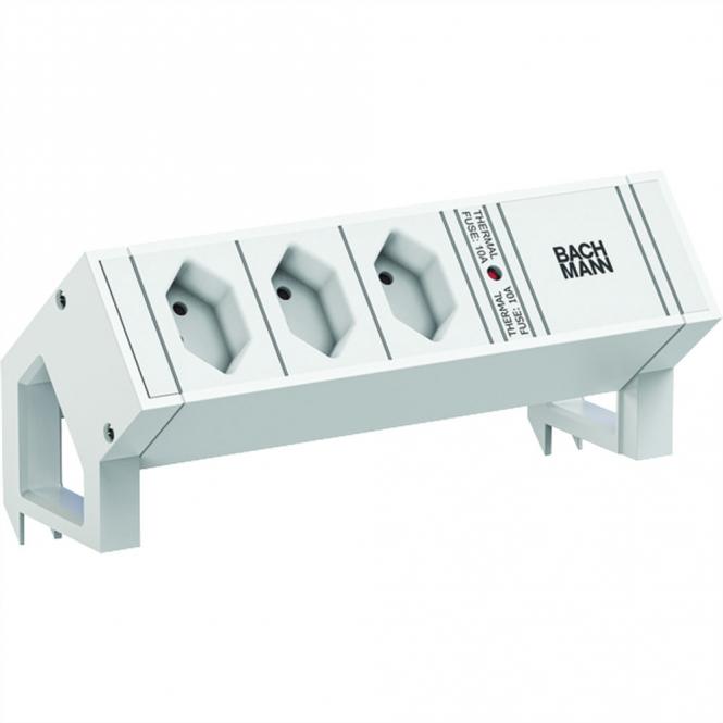 DESK 2 white 3xCH 0° 0,2m GST18 RAL9010 