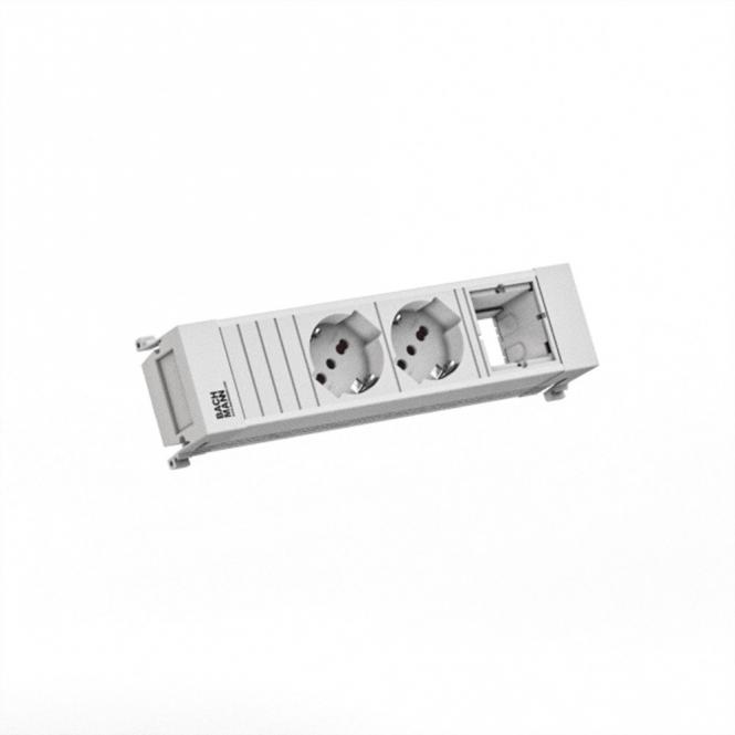 POWER FRAME 2xP40 1xCM 0,2m GST18 RAL9010 