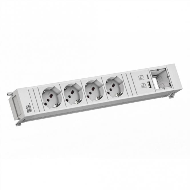 POWER FRAME 4xP40 1xCM 1xUSB A/C 22W 0,2m GST18 