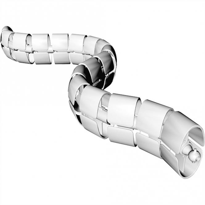 Serpentin de câble Premium blanc RAL9003 normal table 