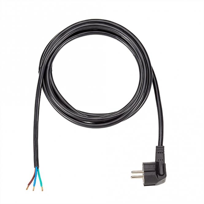 Câble H05VV-F 3G1,5 2m, noir, sans emballage 