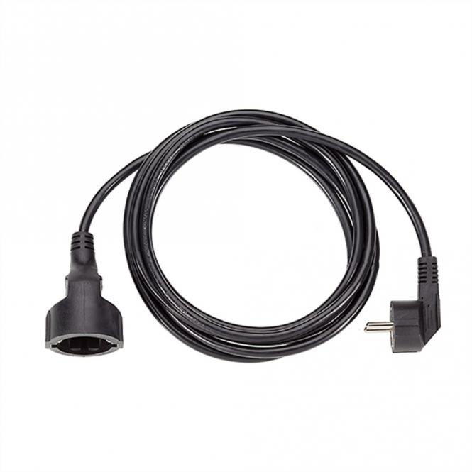 Extension cable, Schutzkontakt 230V 2m schwarz 