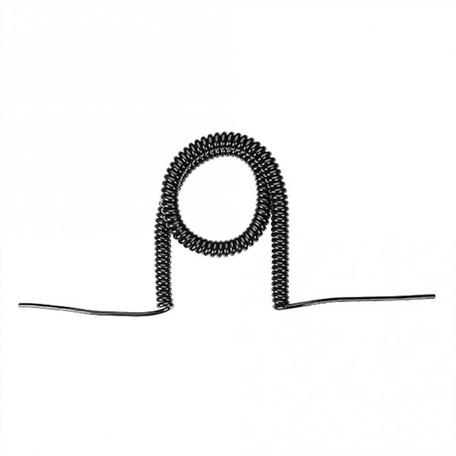 Wendelleitung 3G1,5 schwz 1.5-7.5m, CS-YMH11Y-J 