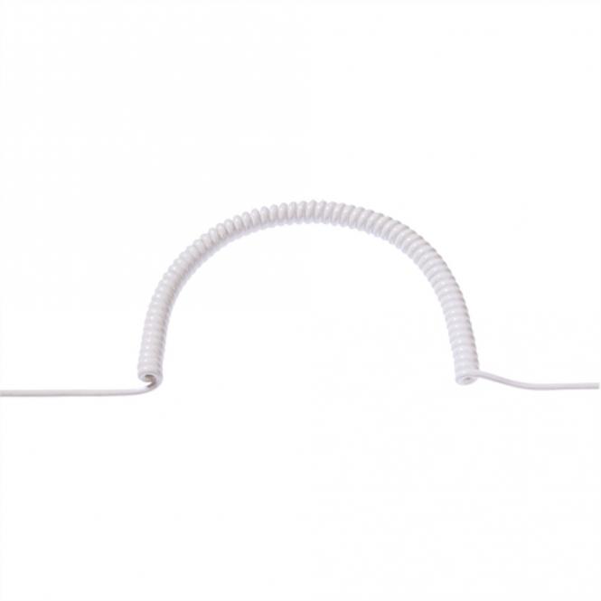 Câble spiralé 3G1,5 blanc 1,0-5,0m, CS-YMH11Y-J 