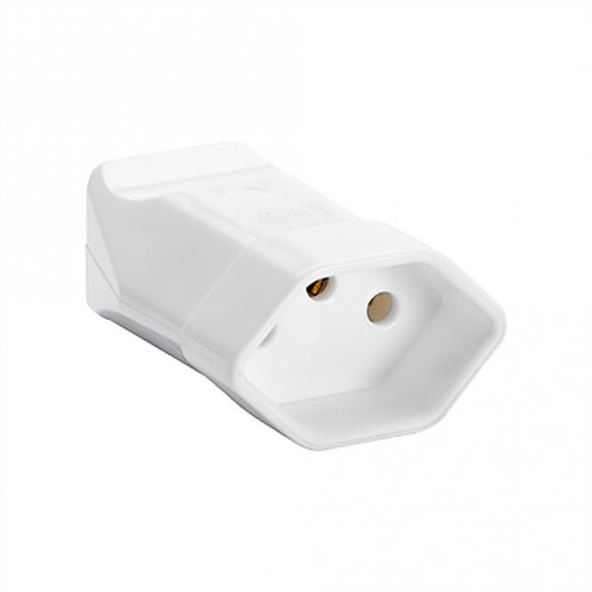 Kupplung CH, 10A, weiß, Schweiz 