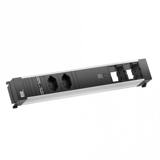 POWER FRAME L 2xCH, 1xUSB C 60W 2xCM 0,2mGST18 Schweiz 