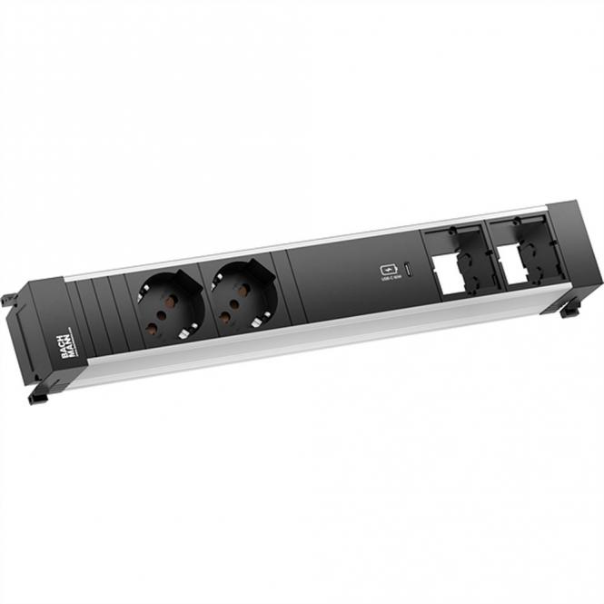 POWER FRAME L 2xP40, 1xUSB C 60W 2xCM 0,2m GST18 Italien 