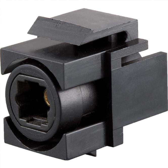 Toslink Lichtleiter Audio, Keystone Buchse Buchse schwarz 