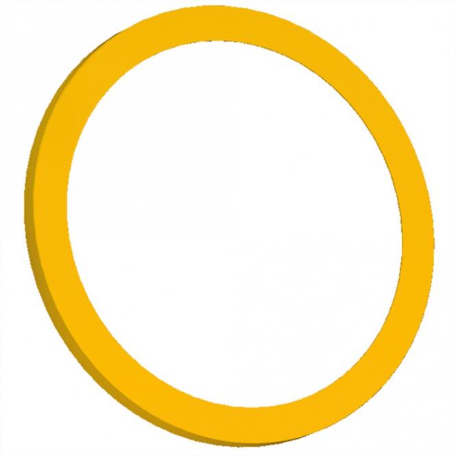 PIX Buntes Zierringset Classic, 5 Farbige Zierringe 