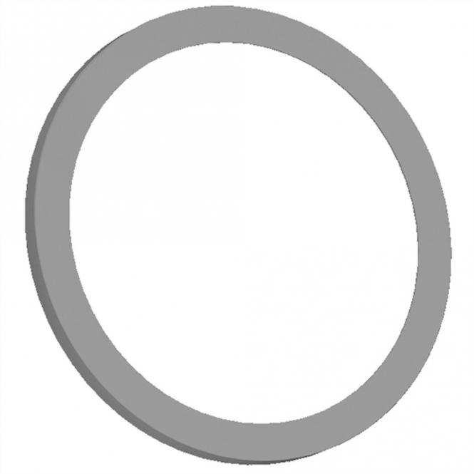 PIX Zierringset Edelstahl Optik, 25 Stk. 