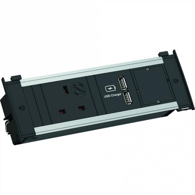 KAPSA S 1xUK 3,15A USB Charger, Strom 2,0m AEH Großbritannien 