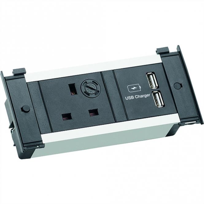 KAPSA XS 1xUK USB Charger, Strom 0,2m GST18 Großbritannien 