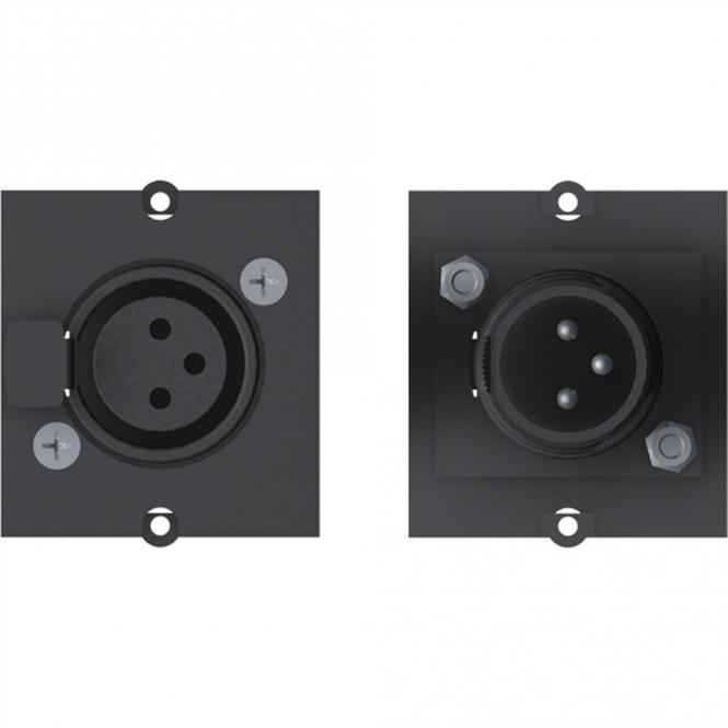 Rahmen XLR 3-polig BAM-3 