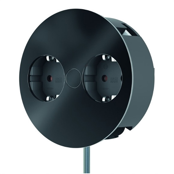 TWIST 2x Schuko, embouts de câble, fiche de montage Schuko, sch 