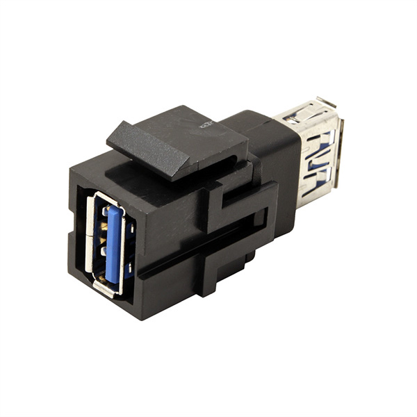 Keystone USB 3.0 Kupplung Buchse-Buchse schwarz 