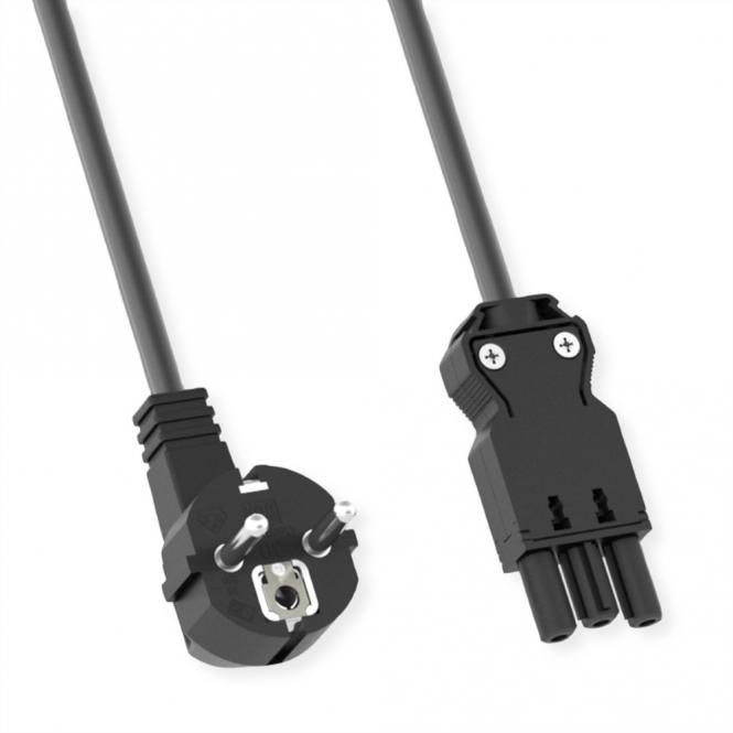 Gerätezuleitung CEE7/7 GST18, Halogenfrei, 2m 