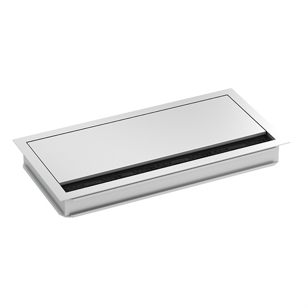 LOOP SQUARE Kabeldurchführung, 240mm, Aluminium 