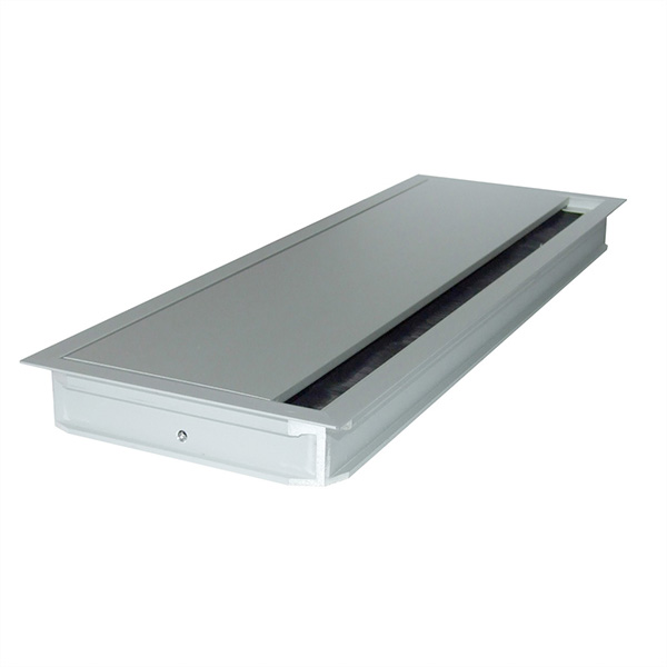 LOOP SQUARE Kabeldurchführung, 360mm, Aluminium 