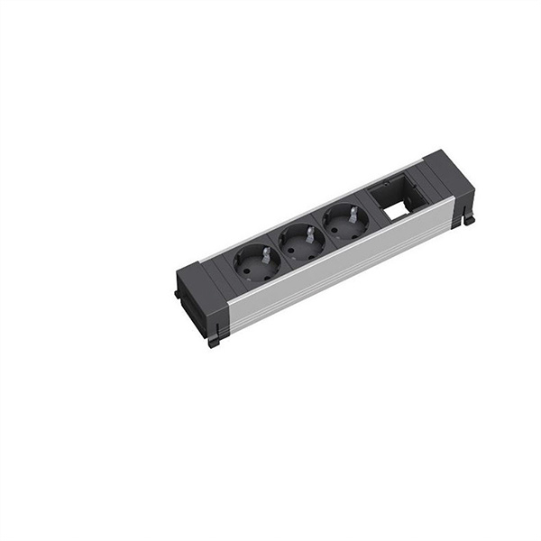 Einsatz für CONFERENCE TOP FRAME Medium, 3x Schutzkontakt, 1x ABD 