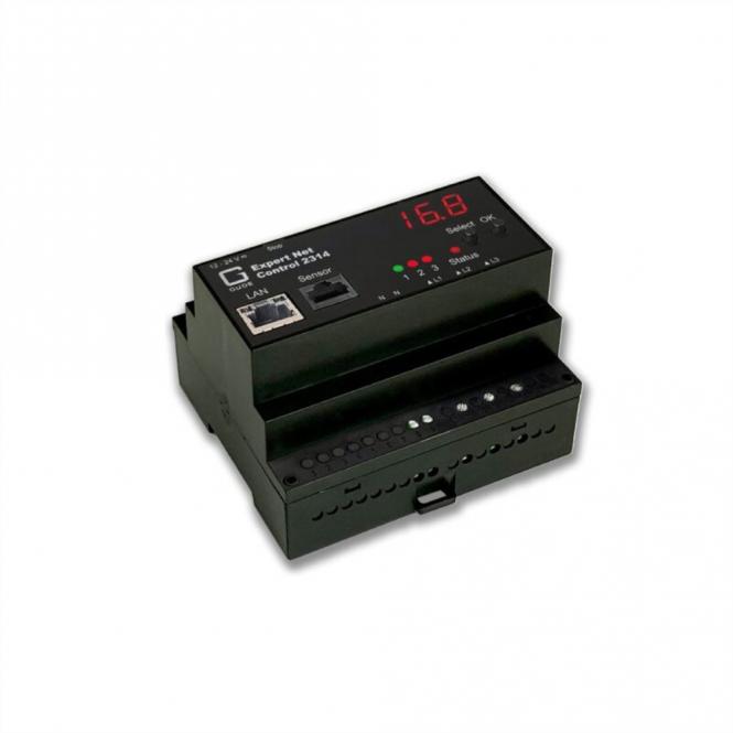 2314-1 Commande Relais IP avec 3 sorties et mesure d'énergie, rail DIN 