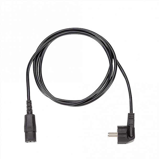 Zuleitung H05VV-F 3G0,75mm², L: 2,0m sw C13/CEE7/7 