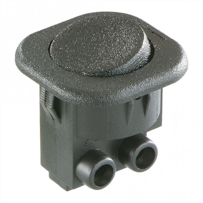 Wippenschalter Serie 8014, Ausschalter, unbel., 1polig, s/s 