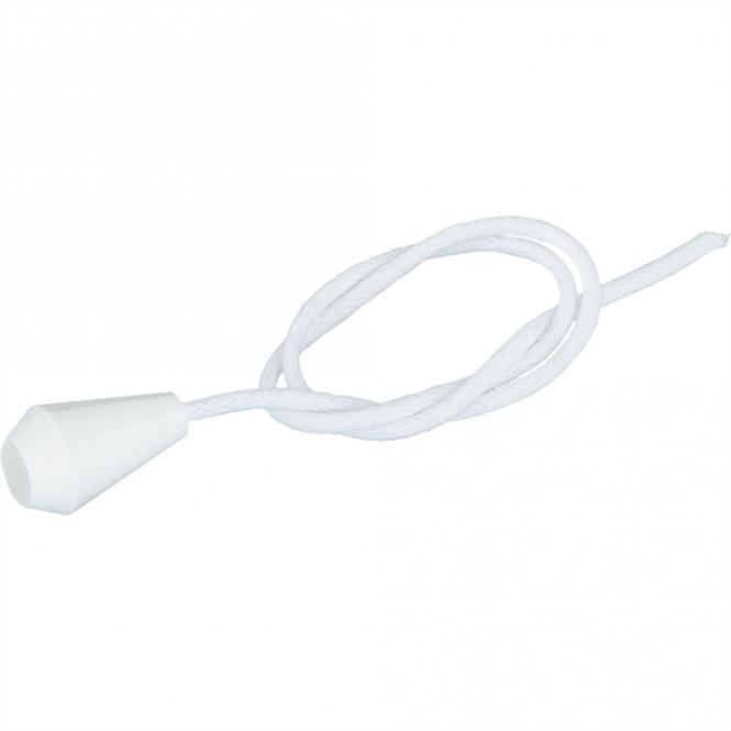 Zugschnur, 25cm, mit Zugkegel 