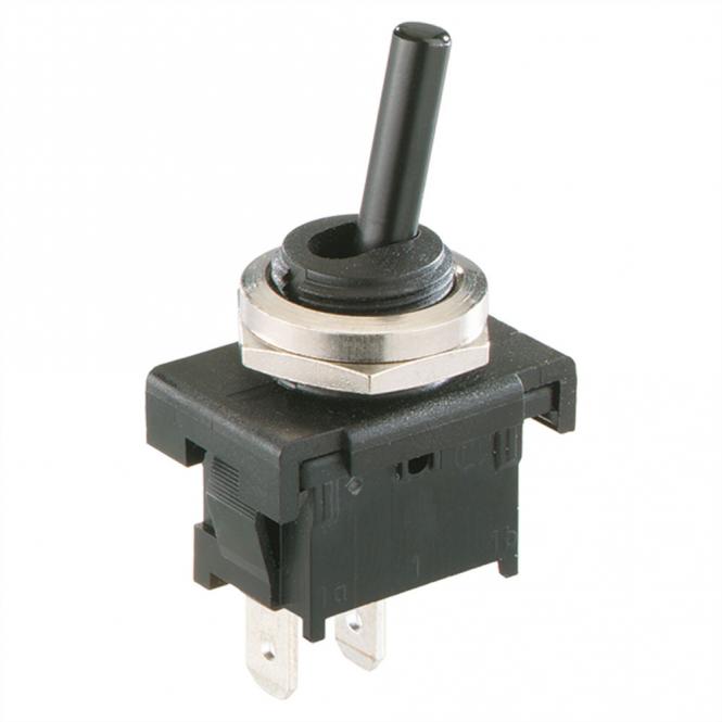 Kippschalter Serie 8400, Ausschalter, 1polig, Steckanschlus 