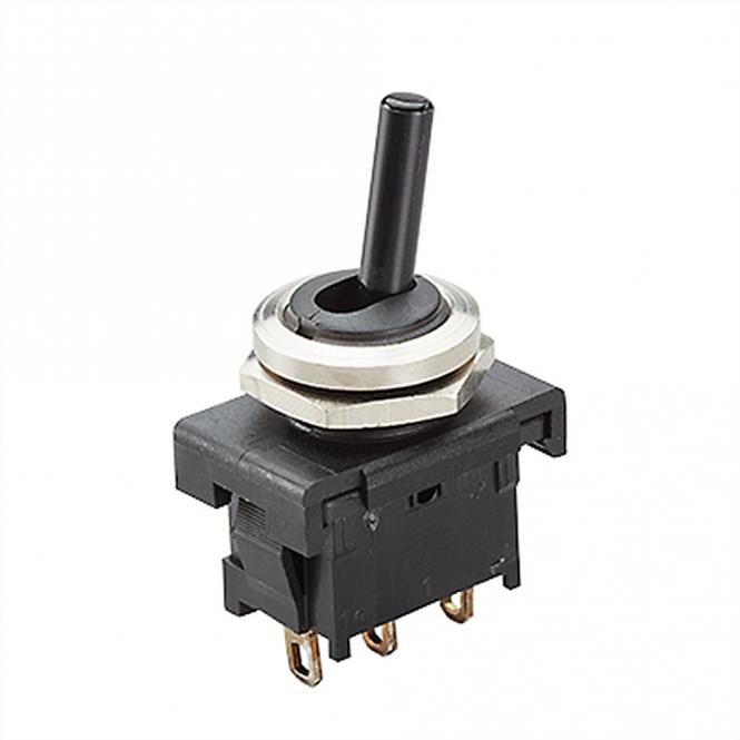 Kippschalter Serie 8400, Umschalter, 1polig, Lötanschluss 