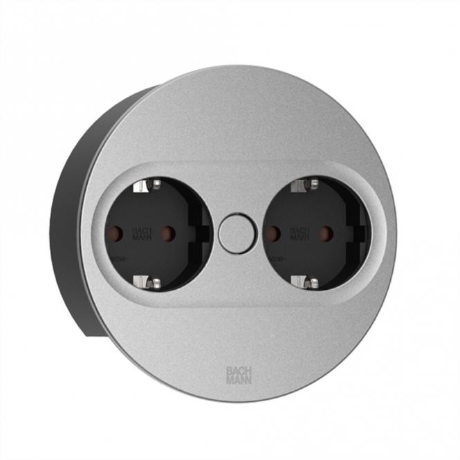 TWIST 2 2xCEE7/3 2,0m AEH silber rund 