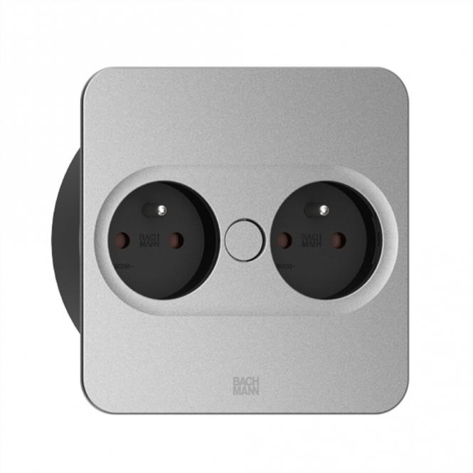 TWIST 2 2xUTE 2,0m AEH silber eckig 