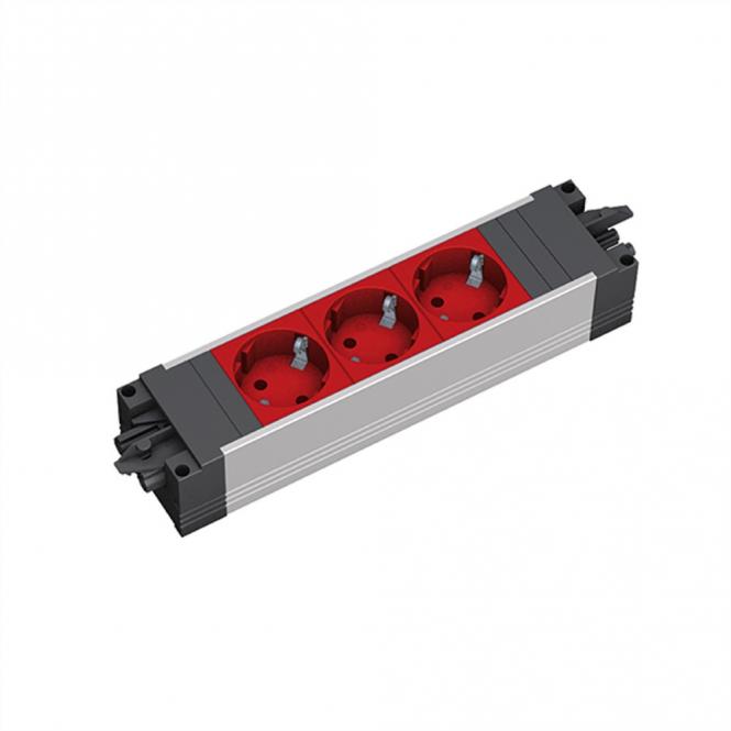 STEP ALU 3xCEE7/3 rot GST18 