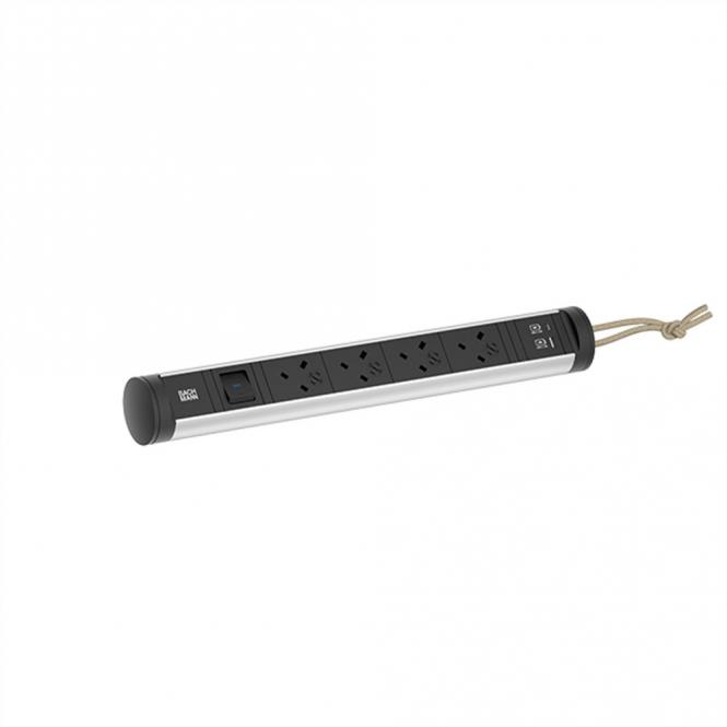 CYCLE Loop 4xUK 1xSchalter 1xUSB A/C 22W 2,5m UK 