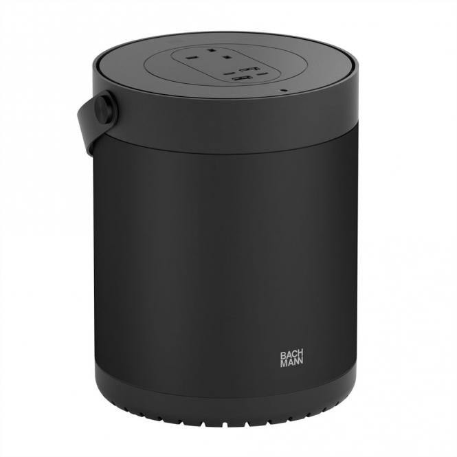 MOV:E POWER UNIT 1xUK 2x Charger USB-A/C, 220W, mit Security Lock Adapter, schwarz 