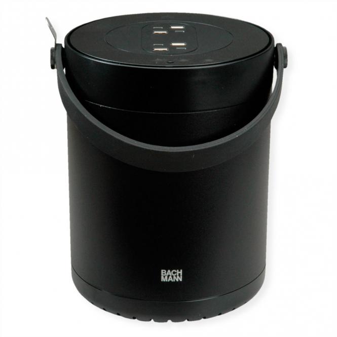 MOV:E POWER UNIT 4x Charger USB-A/C, 220W, mit Security Lock Adapter, schwarz 