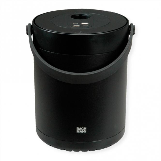 MOV:E POWER UNIT 1x CEE7/3 2x Charger USB-A/C, 220W, schwarz 