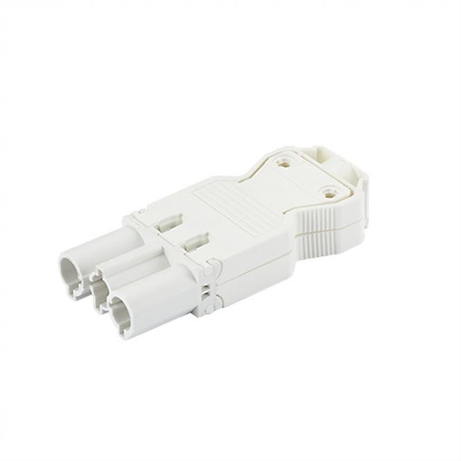 Gerätestecker GST18/3 weiss 