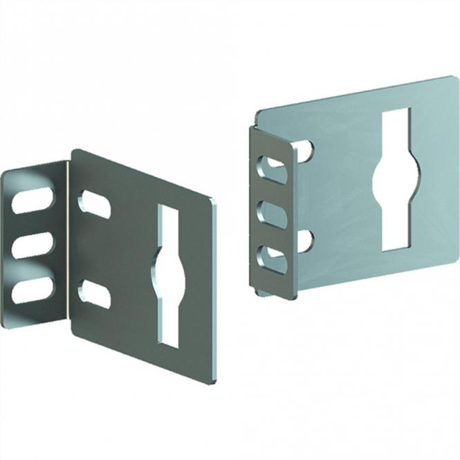 Fixation universelle BlueNet, acier inoxydable Emballé dans un sachet en polyéthylène 