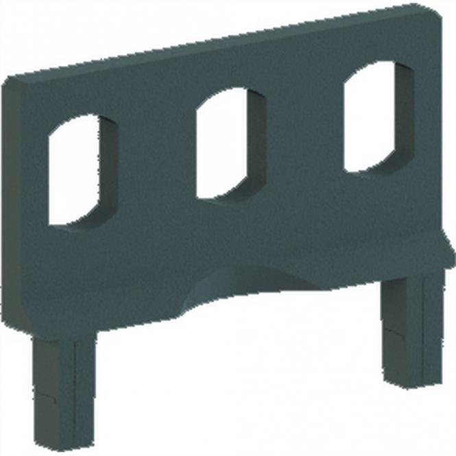 Fixation en plastique BlueNet, emballée dans un sachet en polyéthylène 