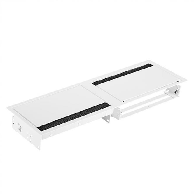 CONI DUO Cadre de montage 2x small, blanc RAL9010 
